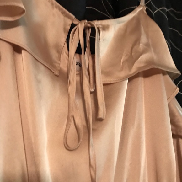 Champagne Satin Romper - Picture 6 of 8